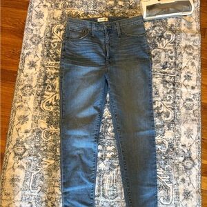 Madewell Blue Skinny Jeans Classic Denim